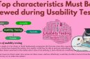 Top characteristics Must review during Usability Testing | TestOrigen