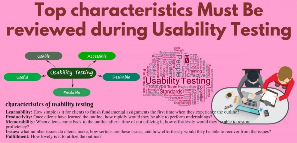 Top characteristics Must review during Usability Testing | TestOrigen