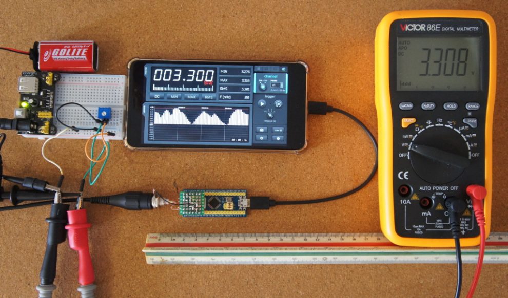 HS101: A high quality, and Cheap DIY Oscilloscope - Electronics-Lab.com